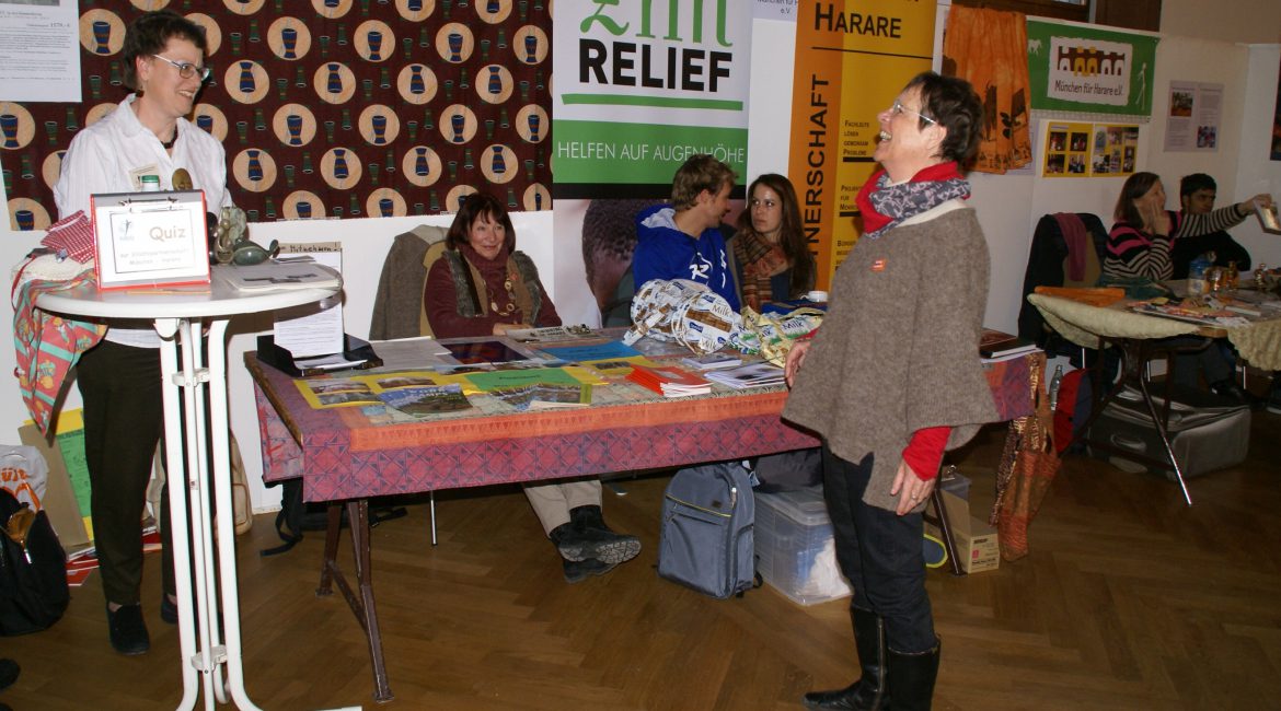 25. April: ZimRelief auf der entwicklungspolitischen Börse in München