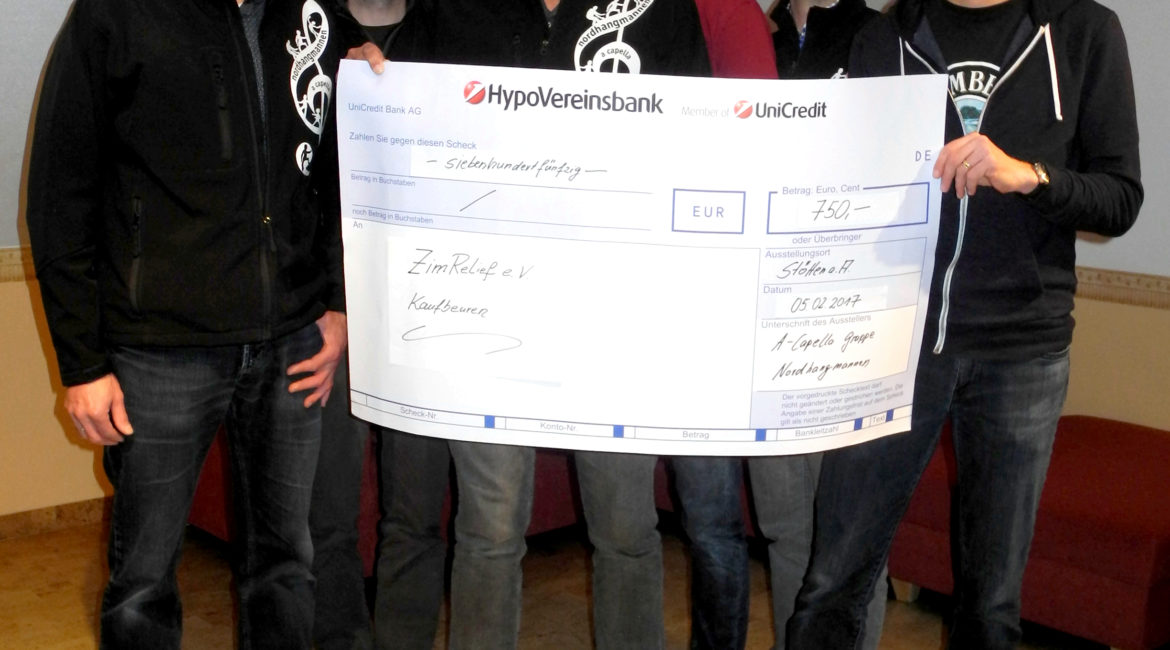 Nordhangmannen spenden an ZimRelief